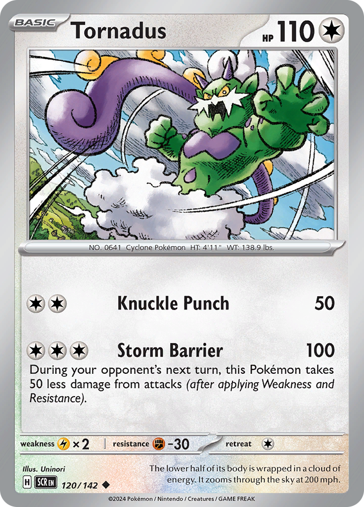 Tornadus (Reverse Holo)