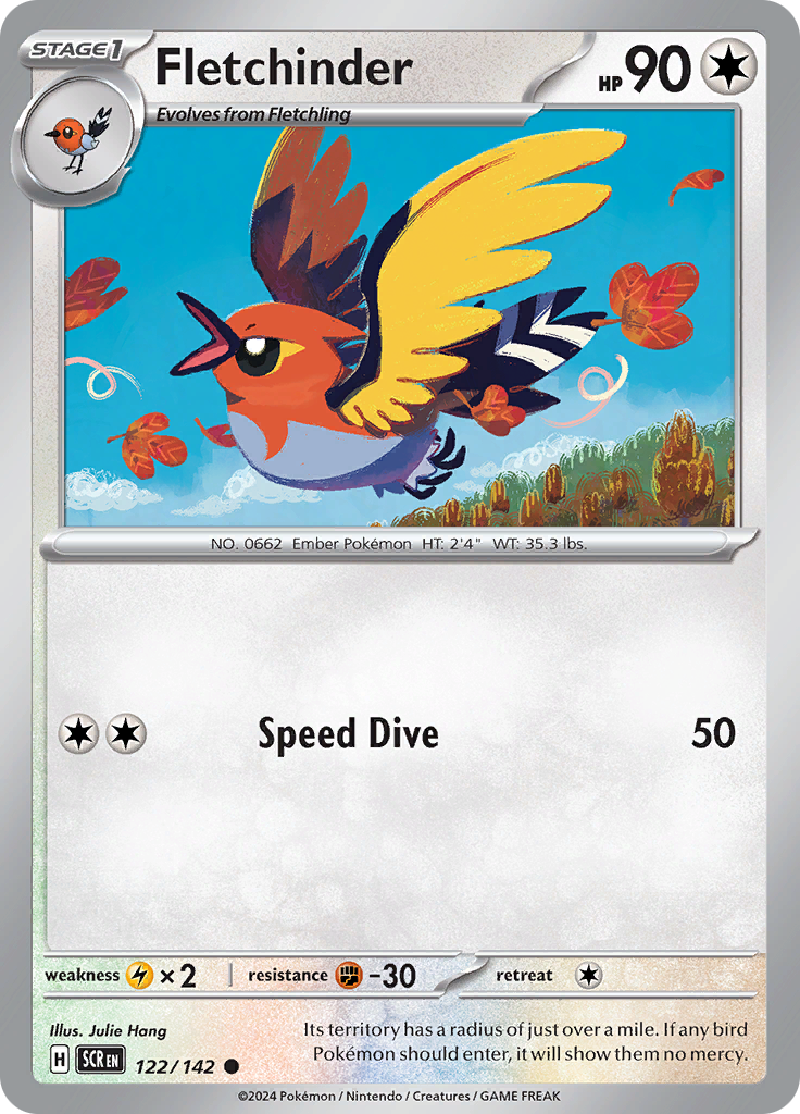 Fletchinder (Reverse Holo)