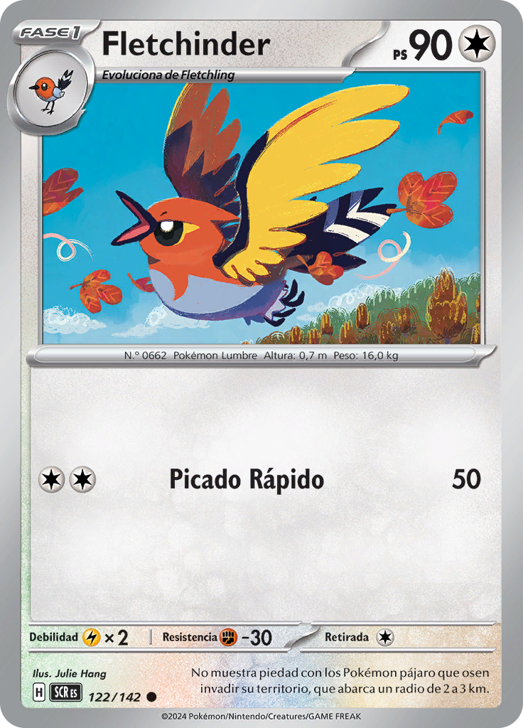 Fletchinder (Reverse Holo)