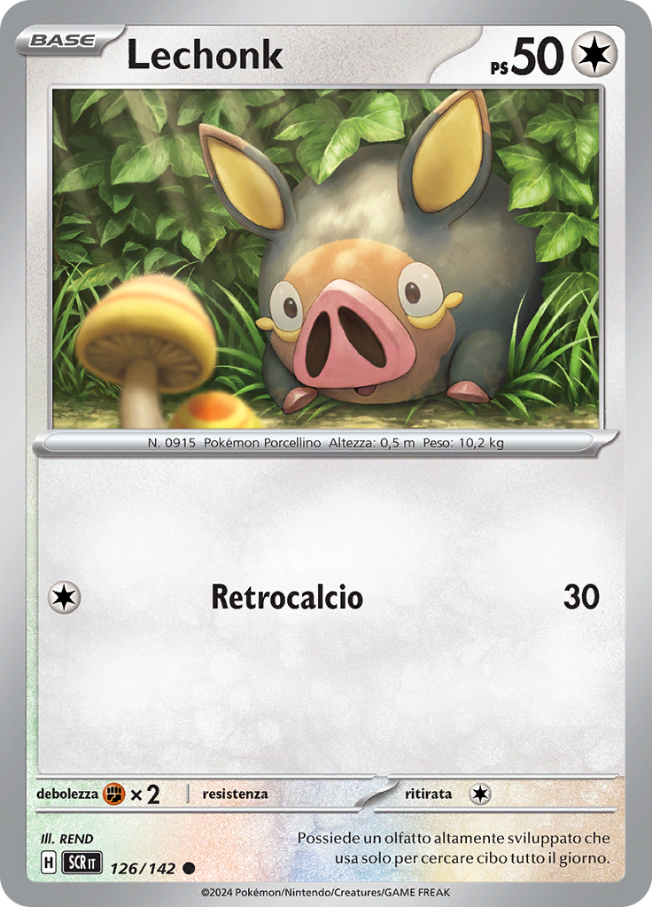Lechonk (Reverse Holo)
