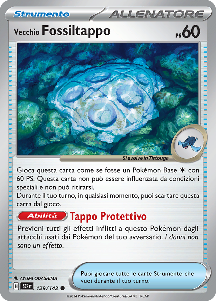 Vecchio Fossiltappo (Reverse Holo)