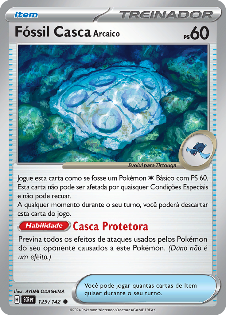 Fóssil Casca Arcaico (Reverse Holo)