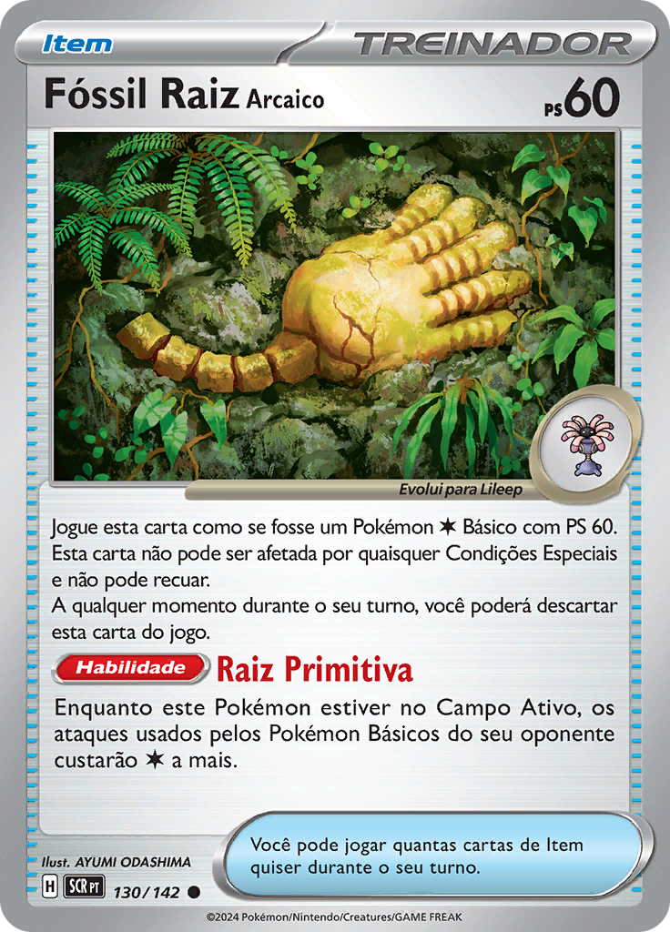 Fóssil Raiz Arcaico (Reverse Holo)