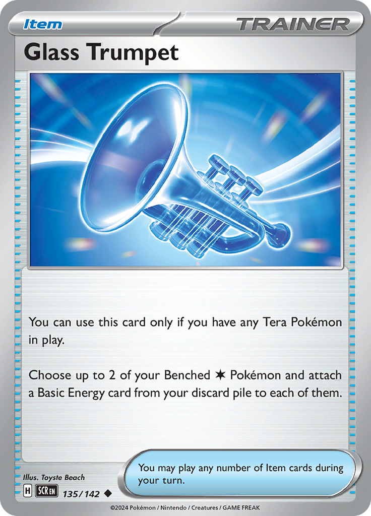 Glass Trumpet (Reverse Holo)
