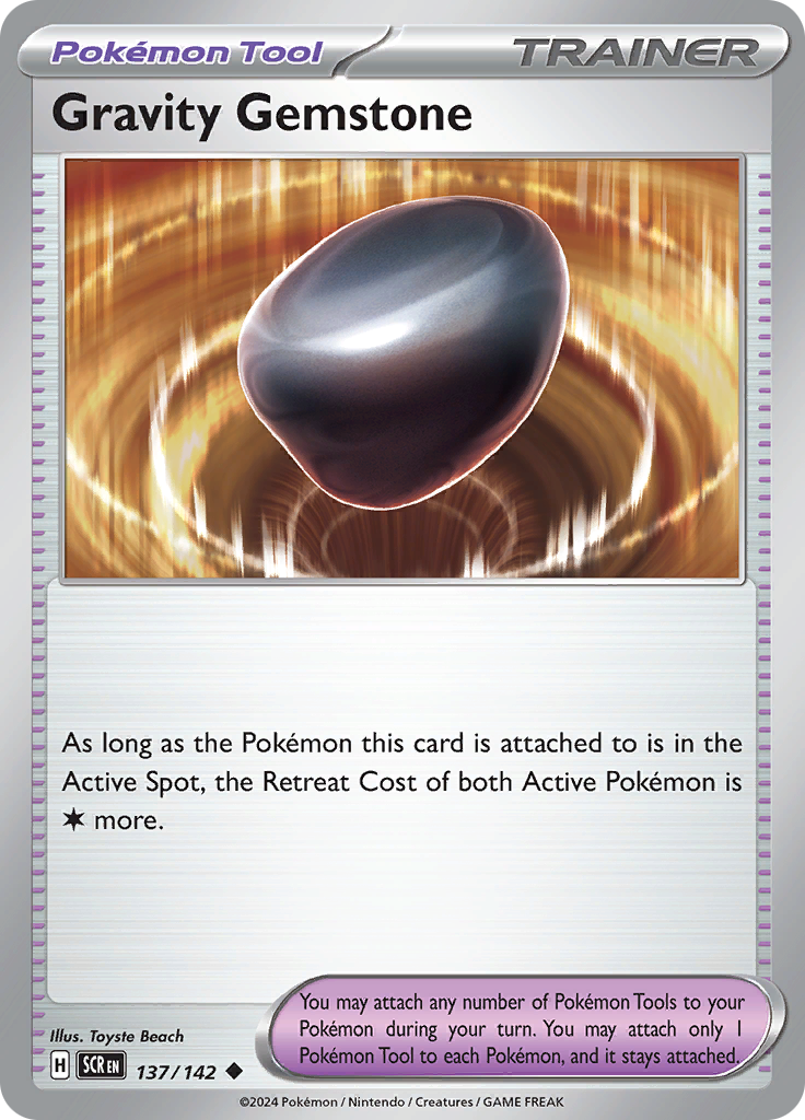 Gravity Gemstone (Reverse Holo)