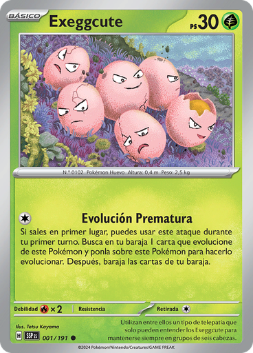 Exeggcute (Reverse Holo)