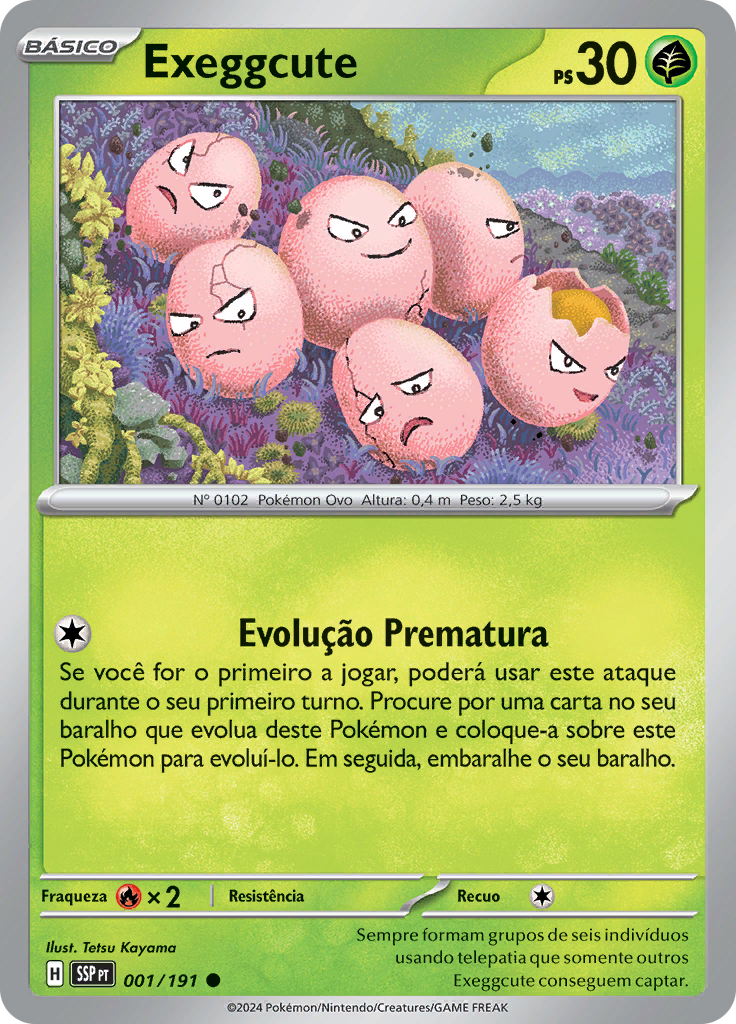Exeggcute (Reverse Holo)