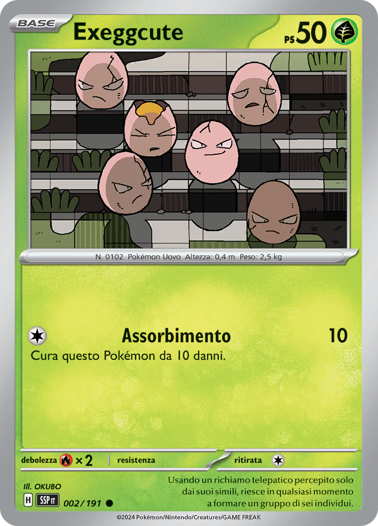 Exeggcute (Reverse Holo)