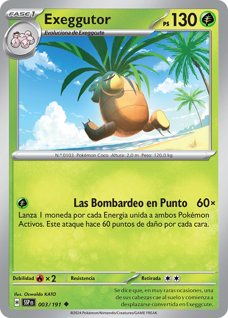 Exeggutor (Reverse Holo)