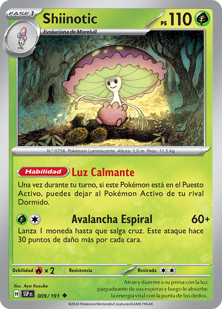 Shiinotic (Reverse Holo)