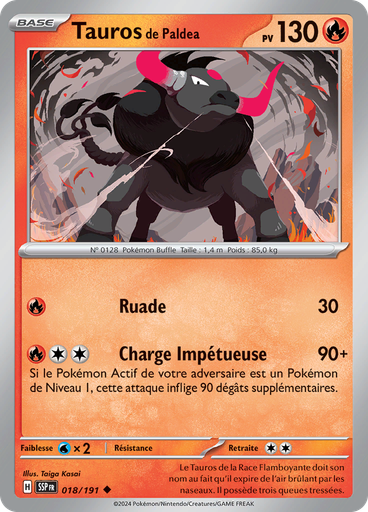 Tauros de Paldea (Reverse Holo)