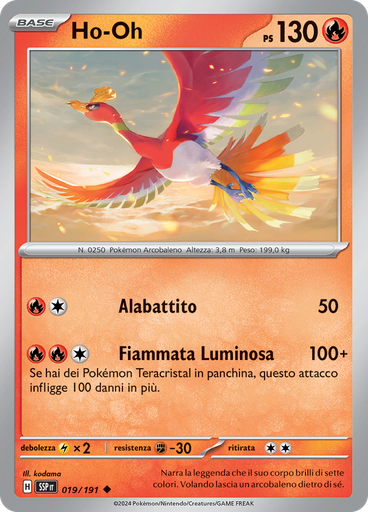 Ho-Oh (Reverse Holo)