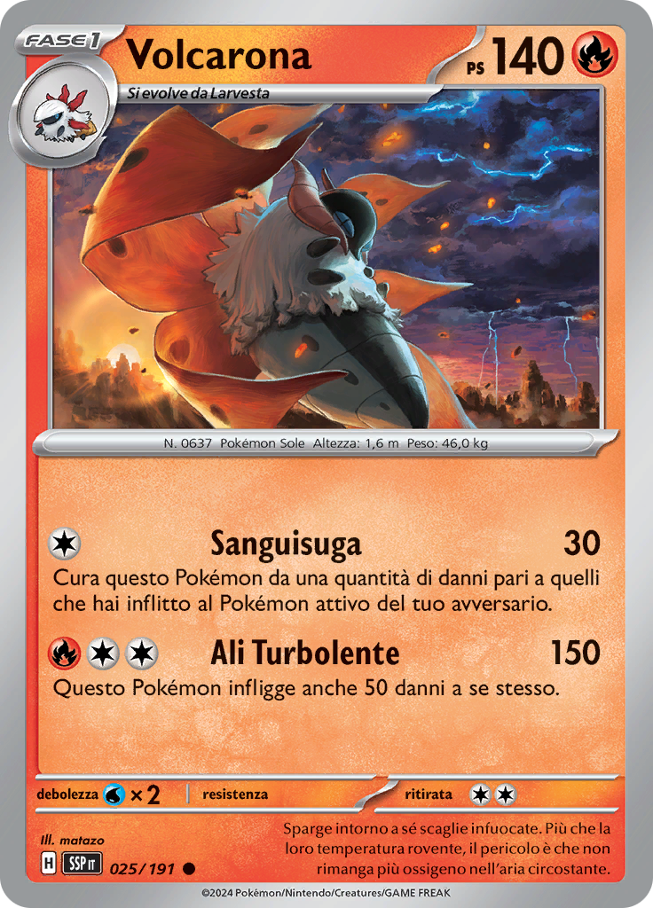 Volcarona (Reverse Holo)