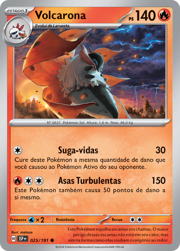 Volcarona (Reverse Holo)