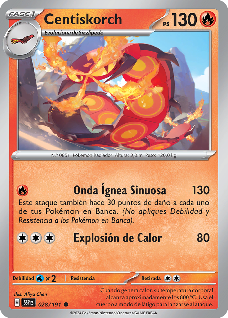 Centiskorch (Reverse Holo)