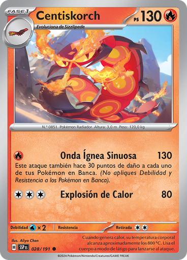 Centiskorch (Reverse Holo)