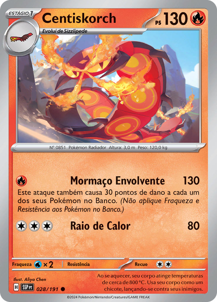 Centiskorch (Reverse Holo)