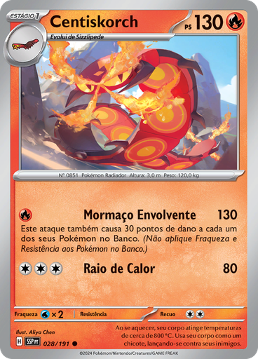 Centiskorch (Reverse Holo)