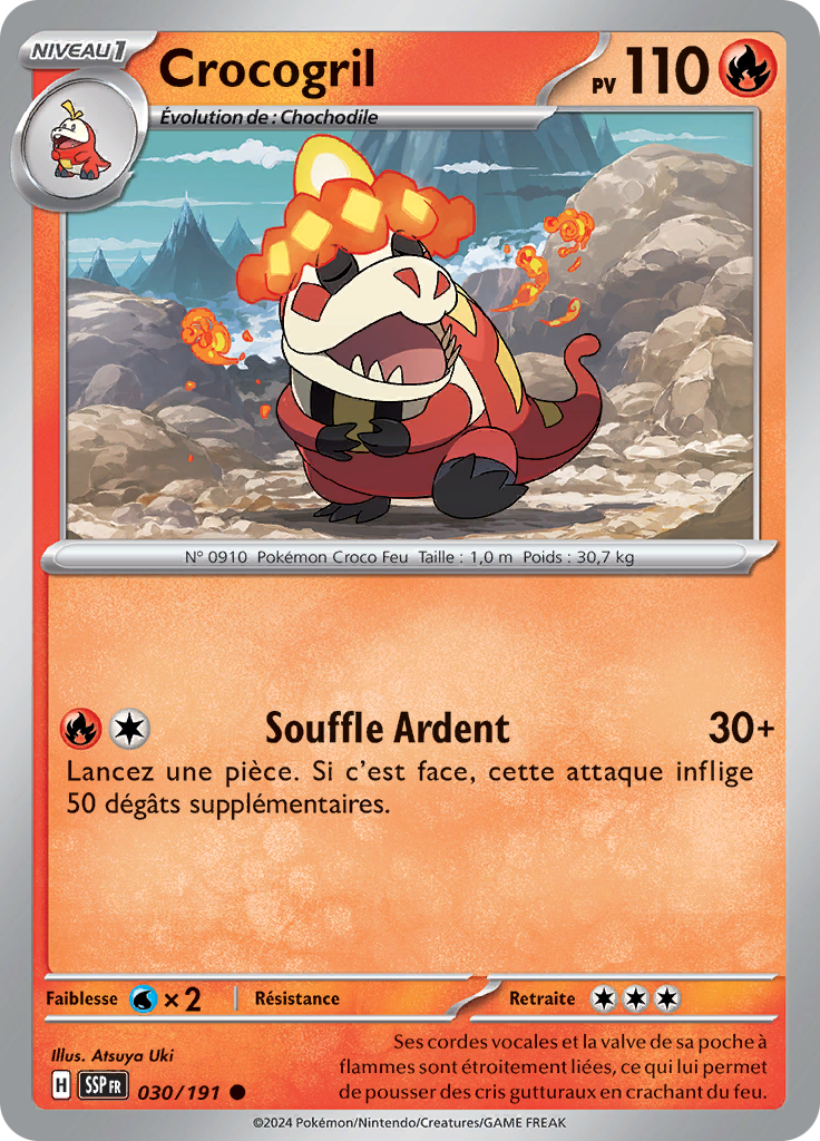 Crocogril (Reverse Holo)