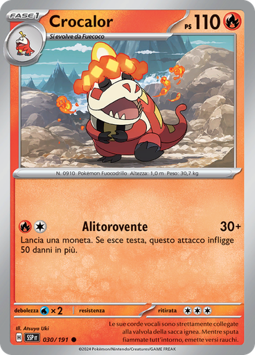 Crocalor (Reverse Holo)