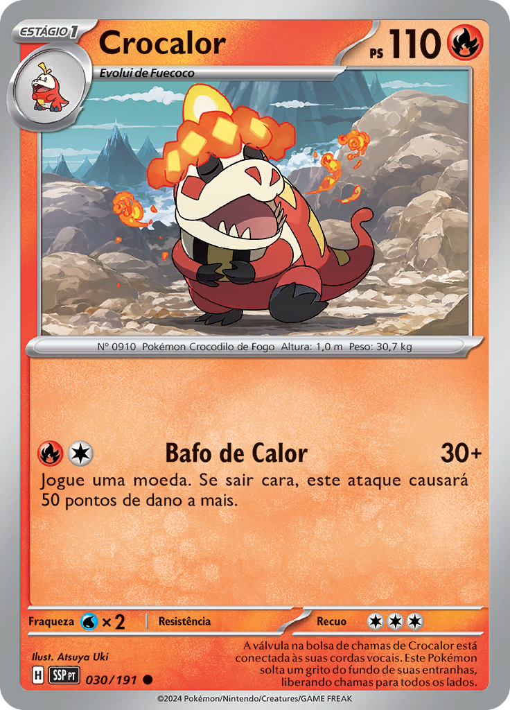 Crocalor (Reverse Holo)