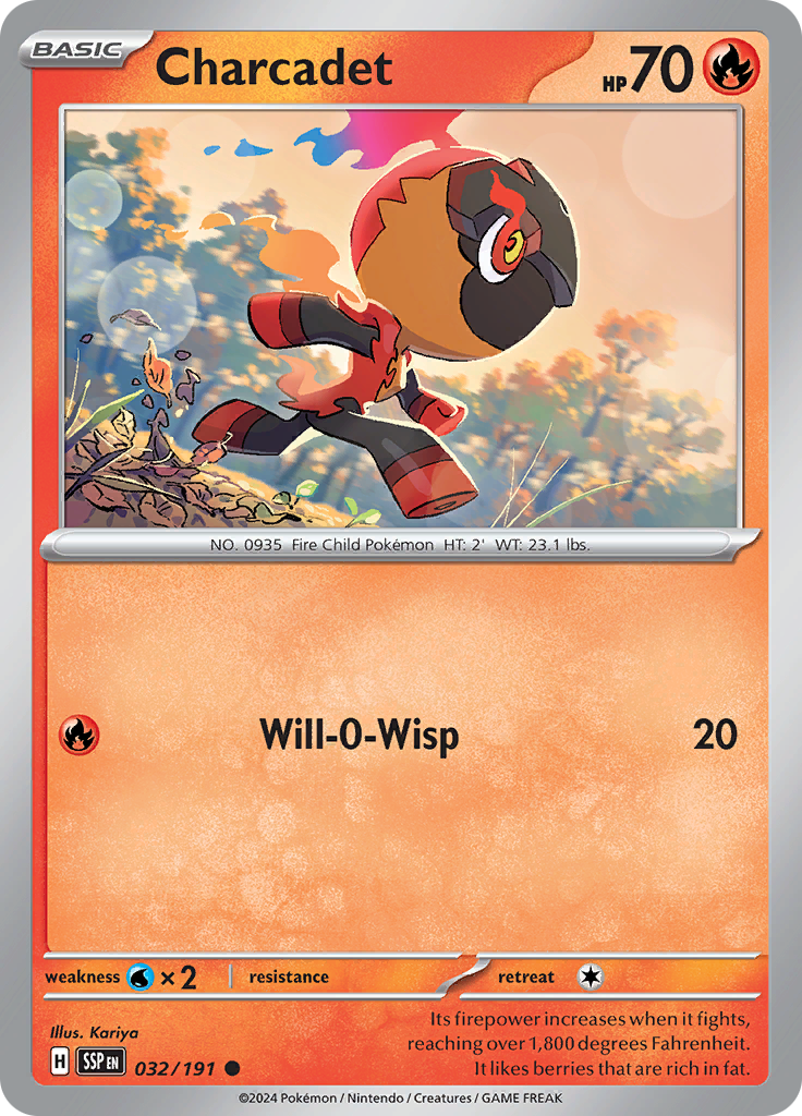 Charcadet (Reverse Holo)