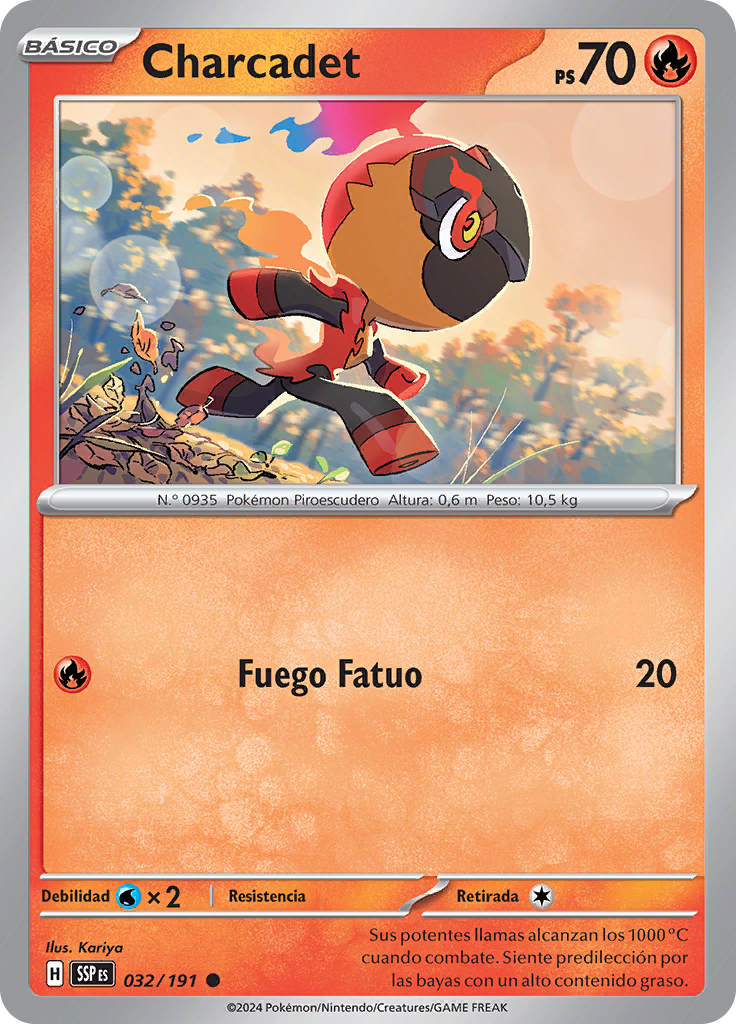 Charcadet (Reverse Holo)