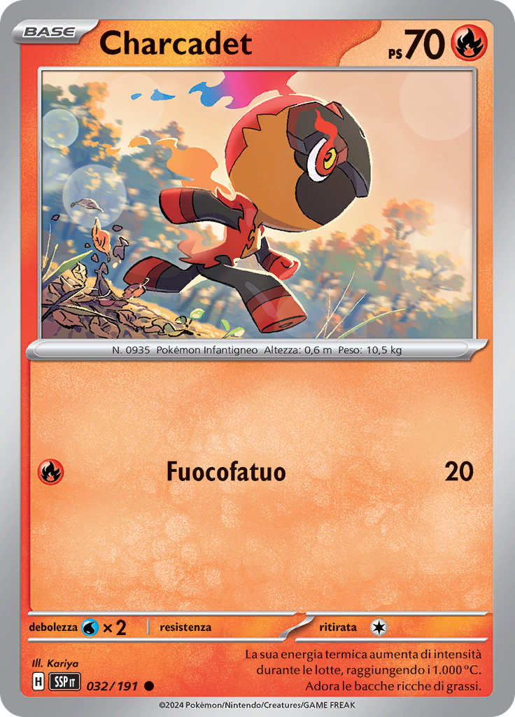 Charcadet (Reverse Holo)