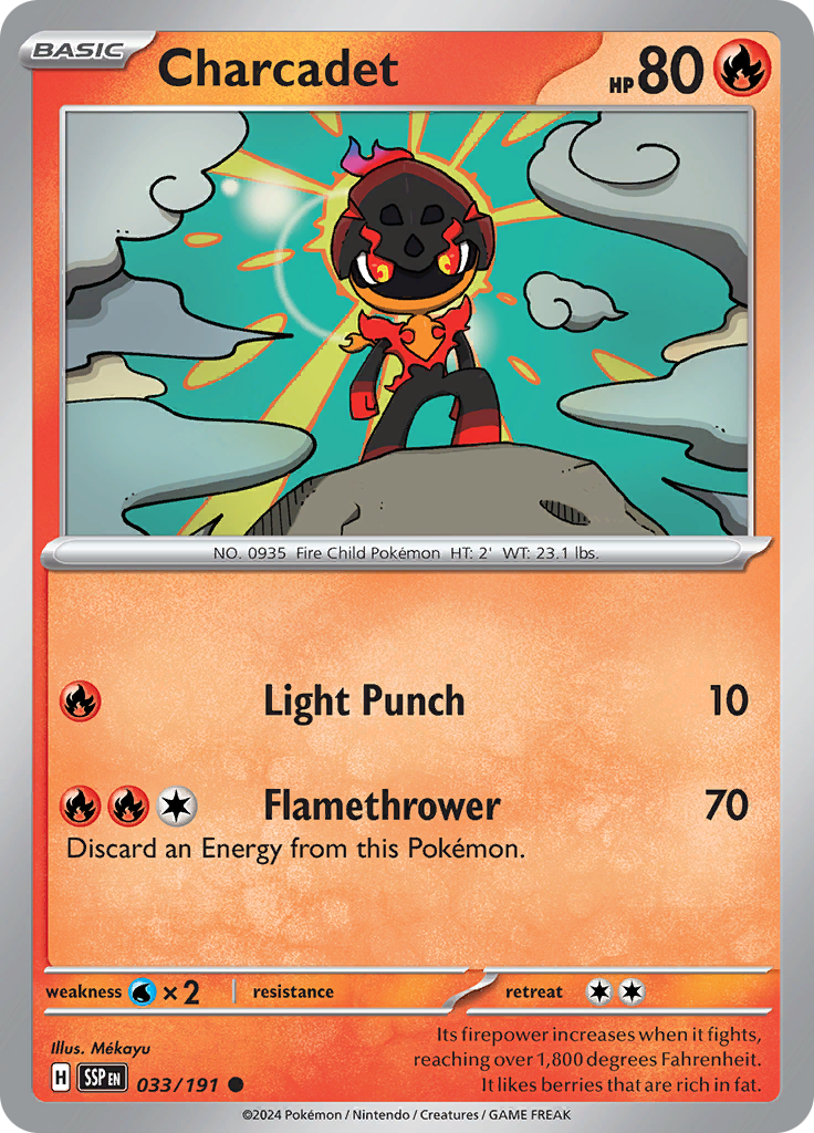 Charcadet (Reverse Holo)