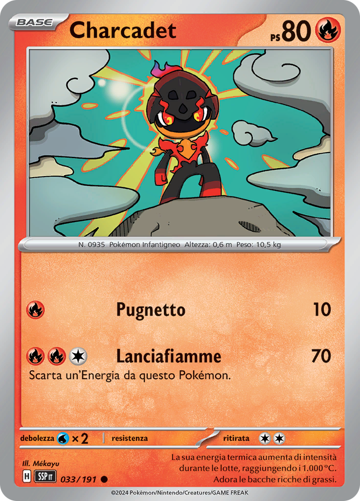 Charcadet (Reverse Holo)