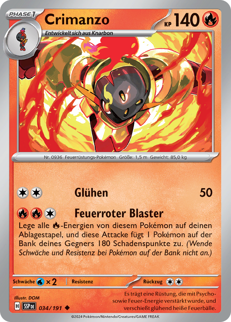 Crimanzo (Reverse Holo)