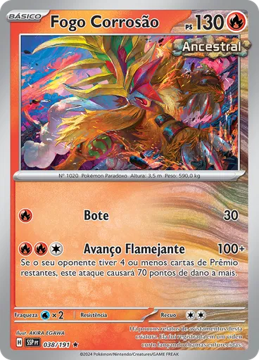 Fogo Corrosão