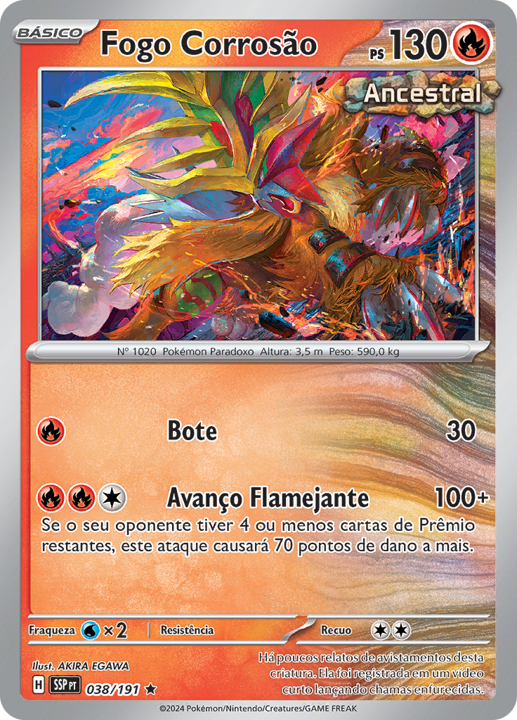 Fogo Corrosão (Reverse Holo)