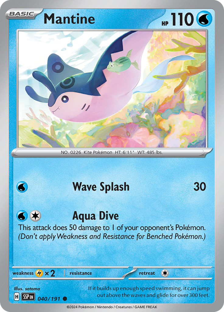Mantine (Reverse Holo)