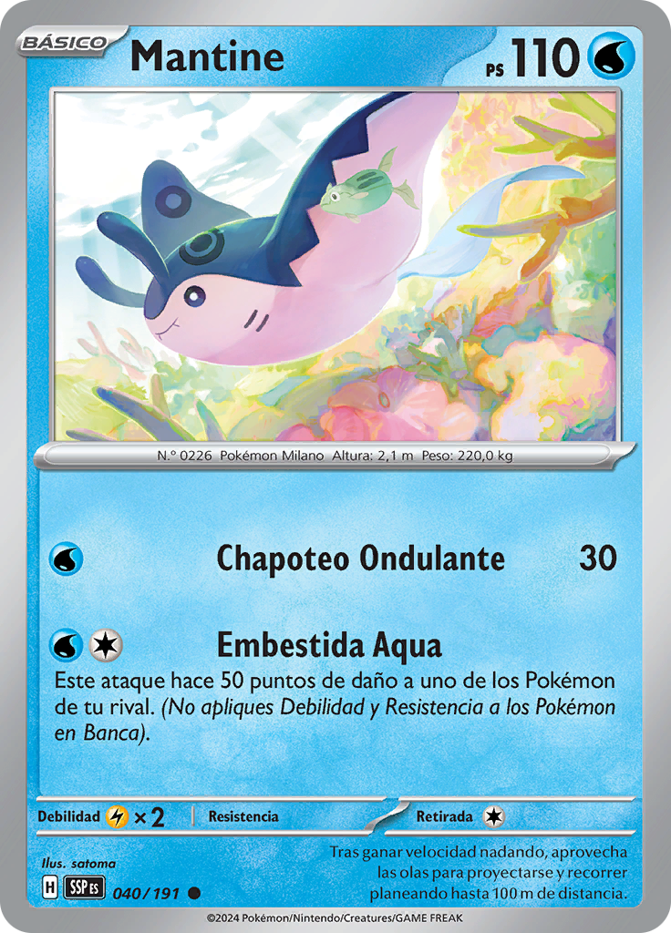 Mantine (Reverse Holo)