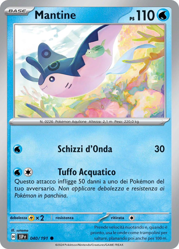 Mantine (Reverse Holo)