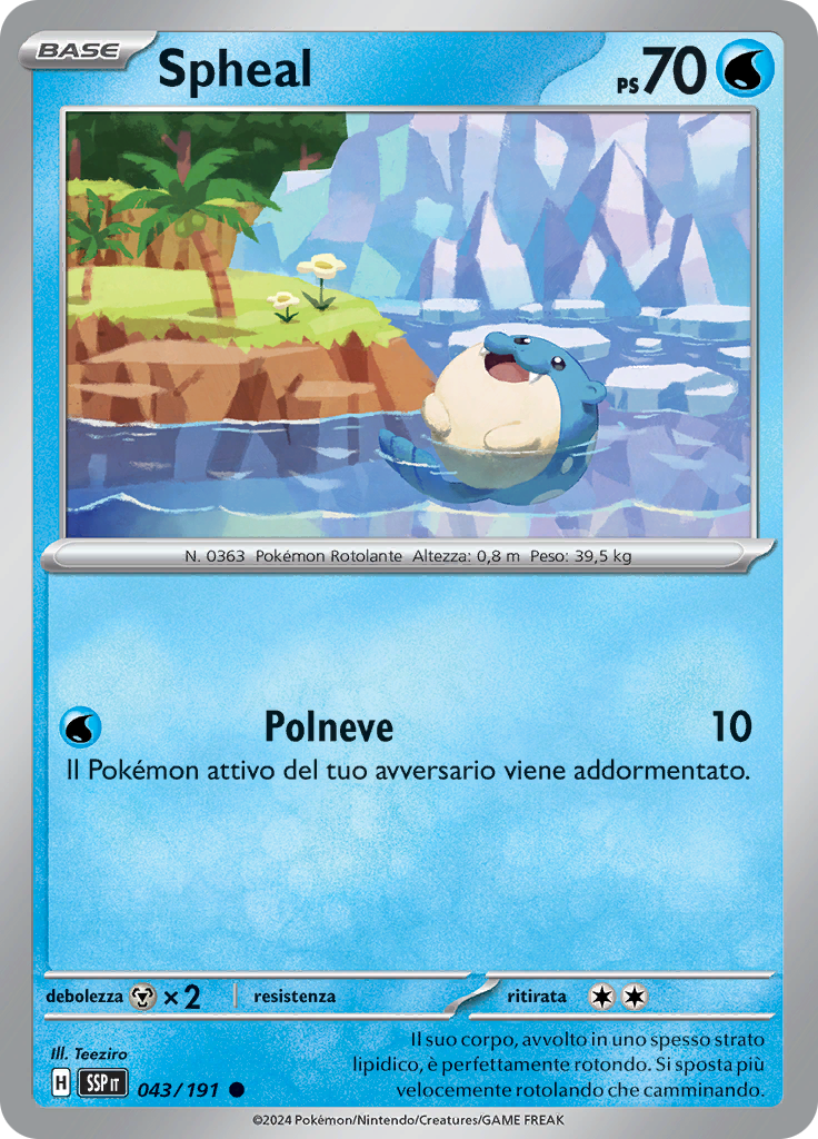 Spheal (Reverse Holo)