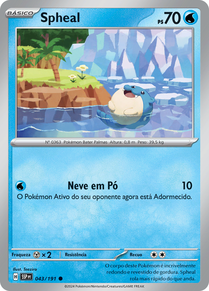 Spheal (Reverse Holo)