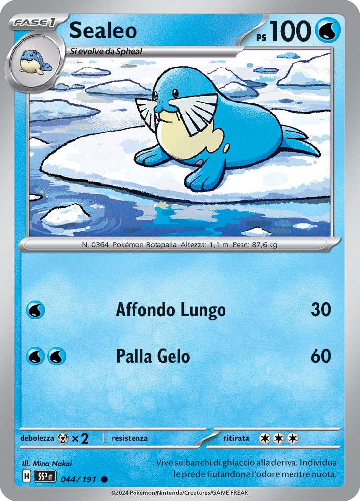 Sealeo (Reverse Holo)