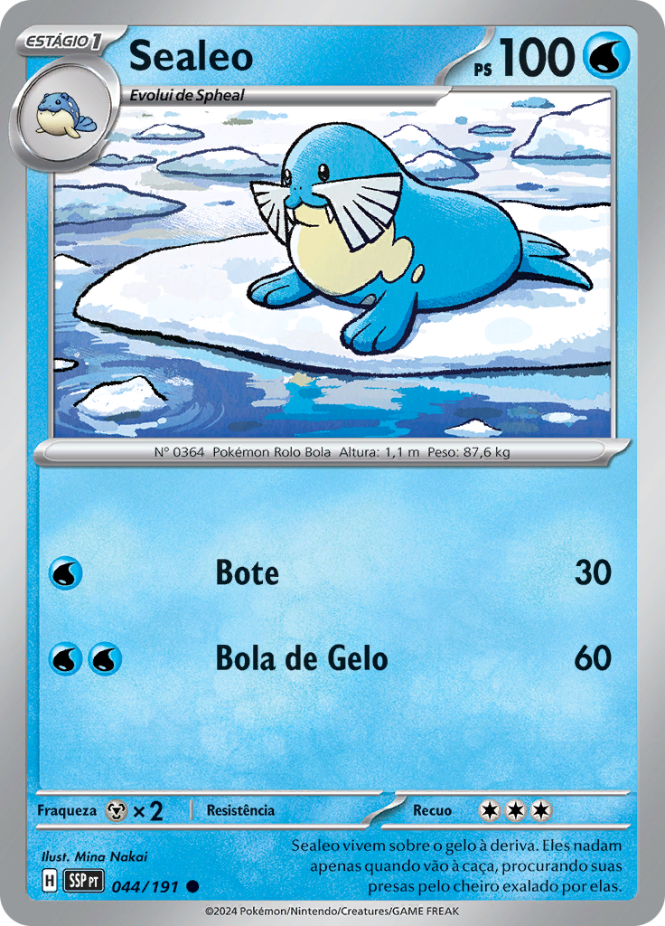 Sealeo (Reverse Holo)