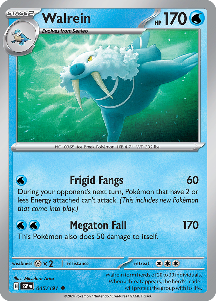 Walrein (Reverse Holo)