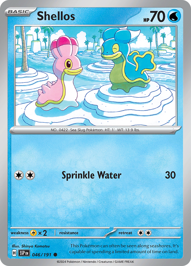 Shellos (Reverse Holo)