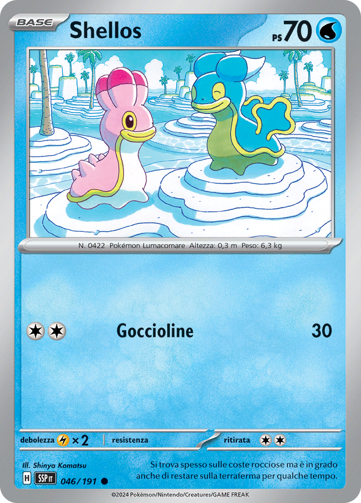 Shellos (Reverse Holo)