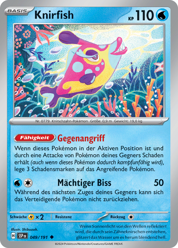 Knirfish (Reverse Holo)