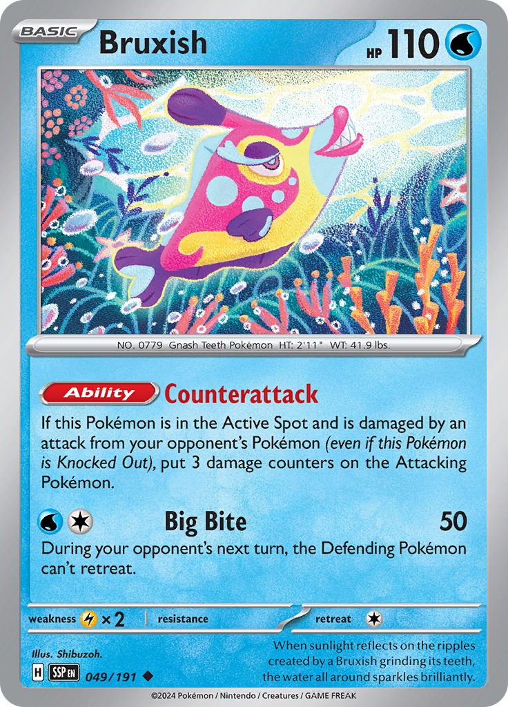 Bruxish (Reverse Holo)