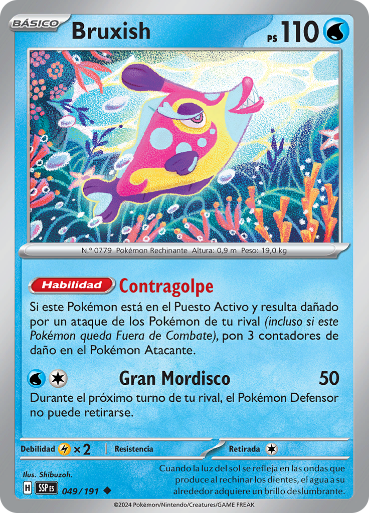 Bruxish (Reverse Holo)