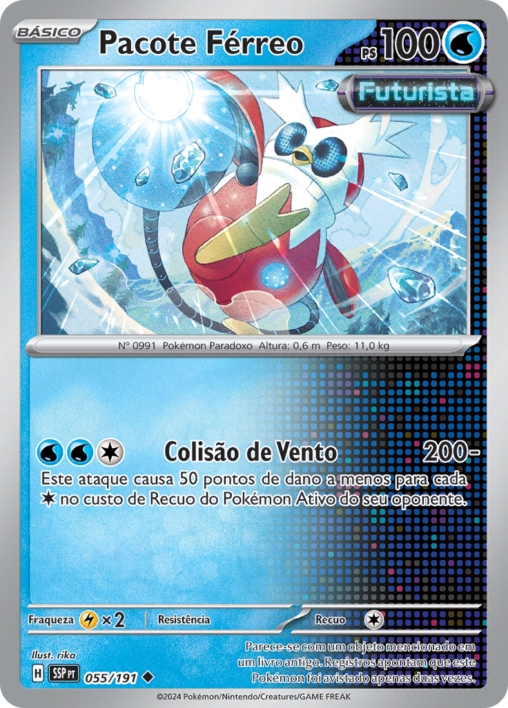 Pacote Férreo (Reverse Holo)