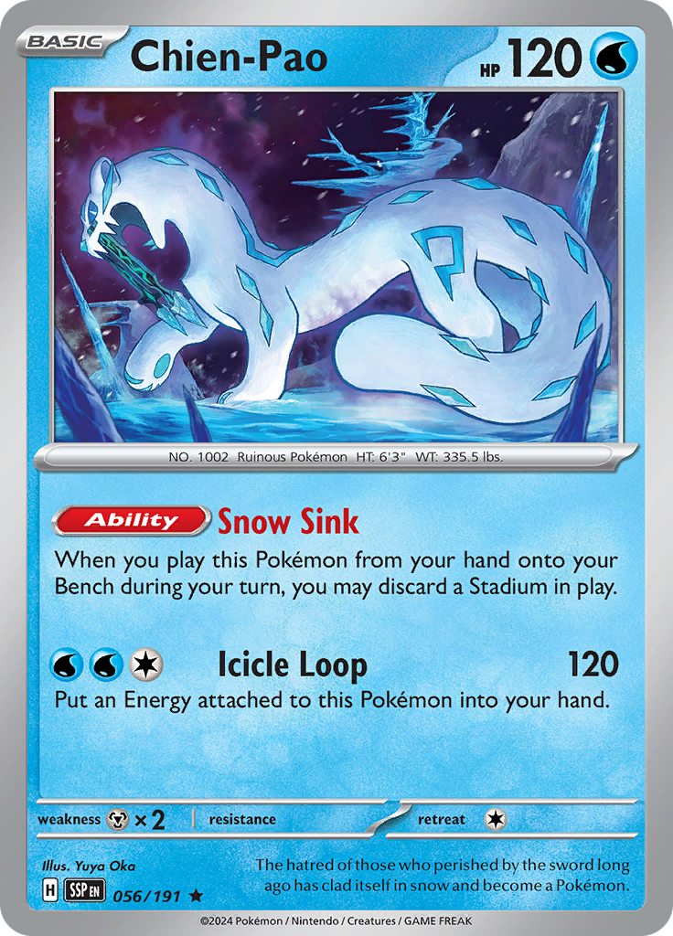 Chien-Pao (Reverse Holo)