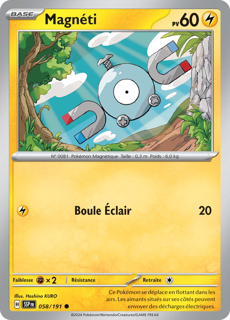 Magnéti (Reverse Holo)