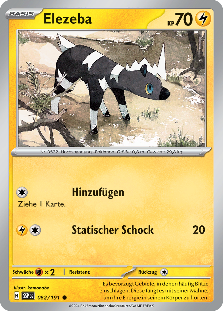 Elezeba (Reverse Holo)